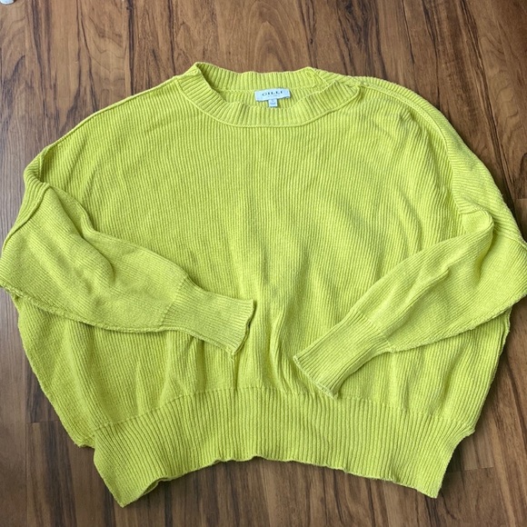 Lime Green Gilli Sweater ASOS - Picture 2 of 4